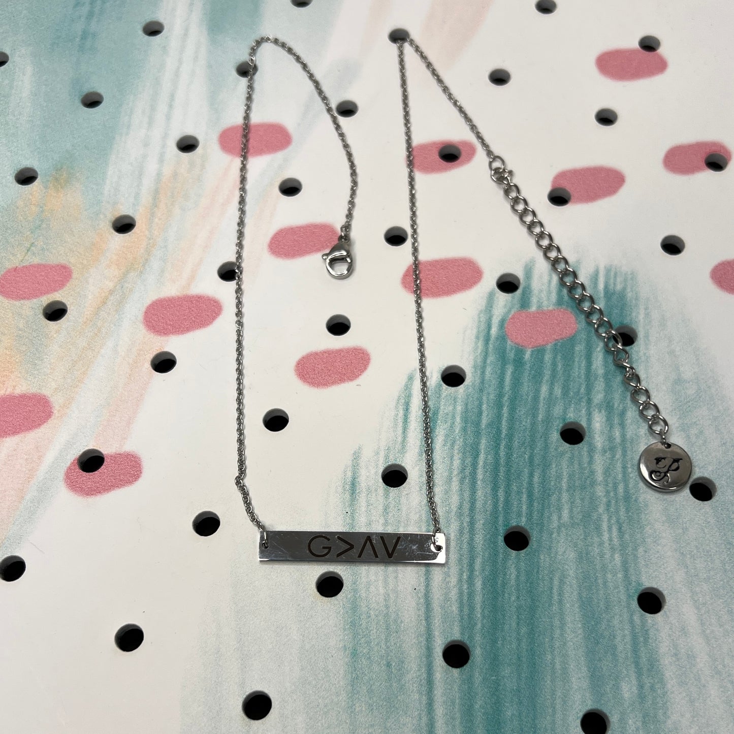 Silver Highs and Lows Necklace