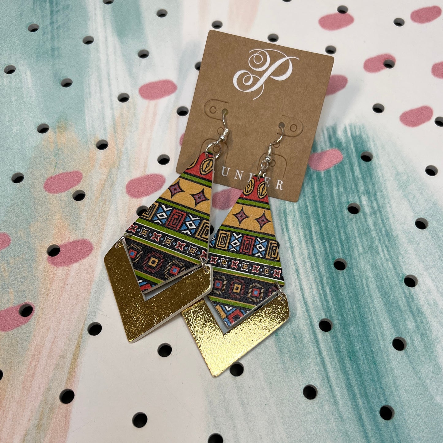 Aztec Earrings