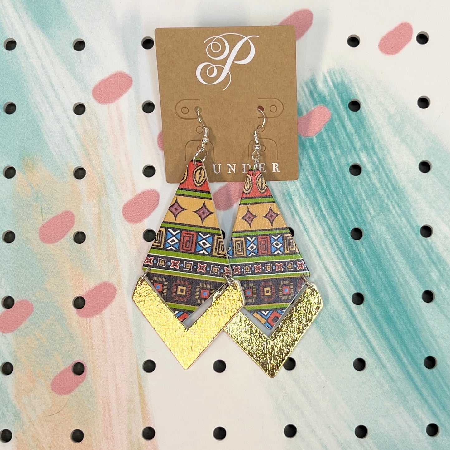 Aztec Earrings