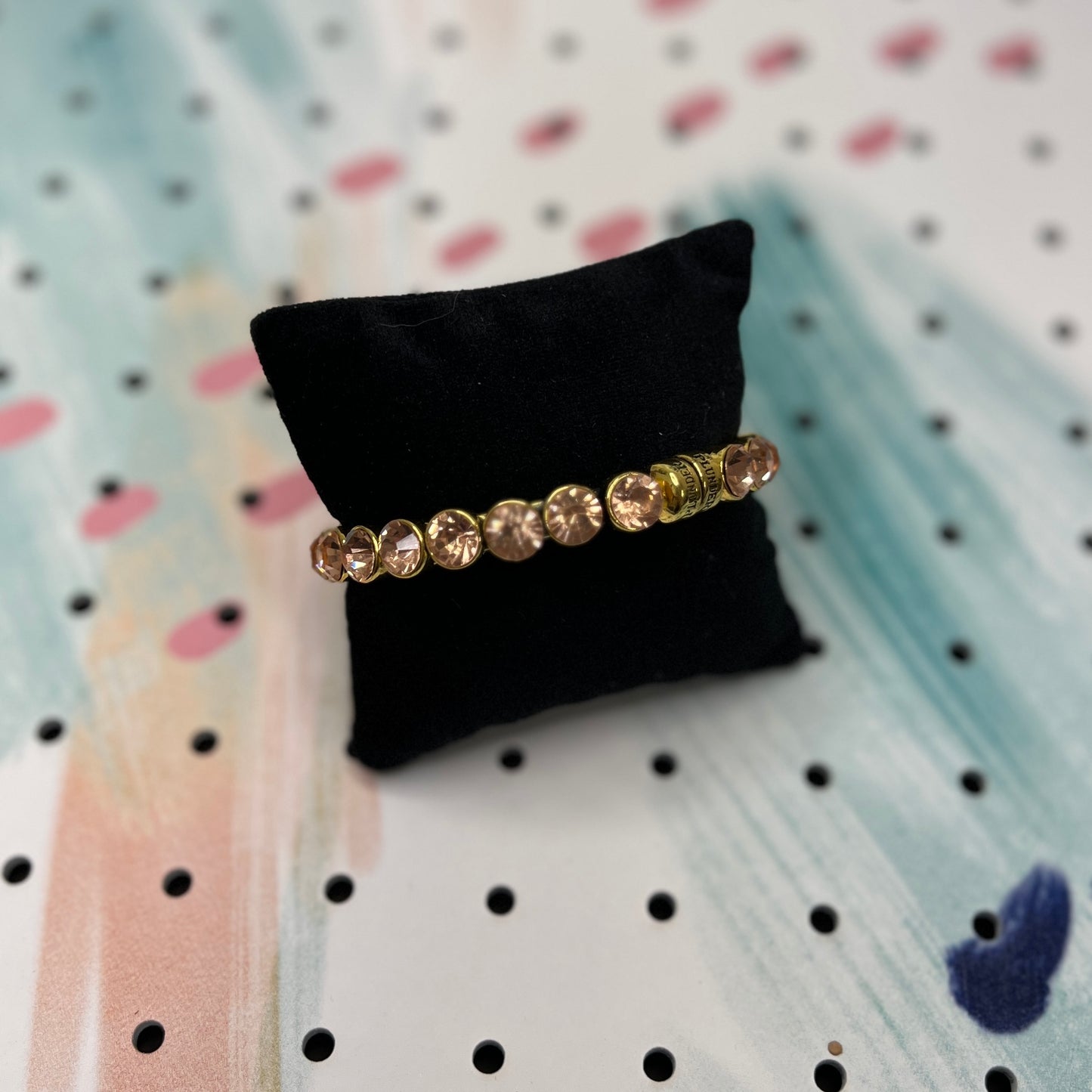 Pink Crystal Bracelet