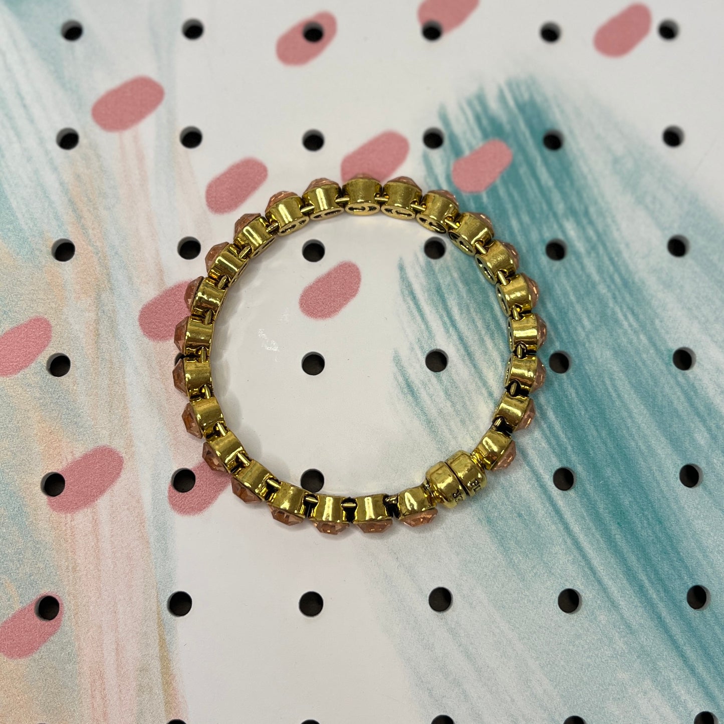 Pink Crystal Bracelet