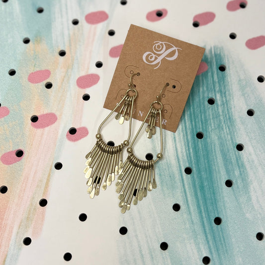 Gold Dangle Earrings