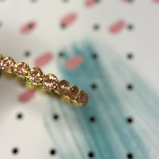 Pink Crystal Bracelet