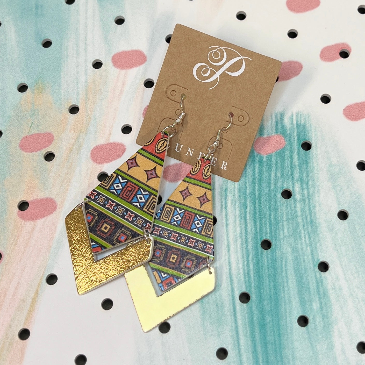 Aztec Earrings