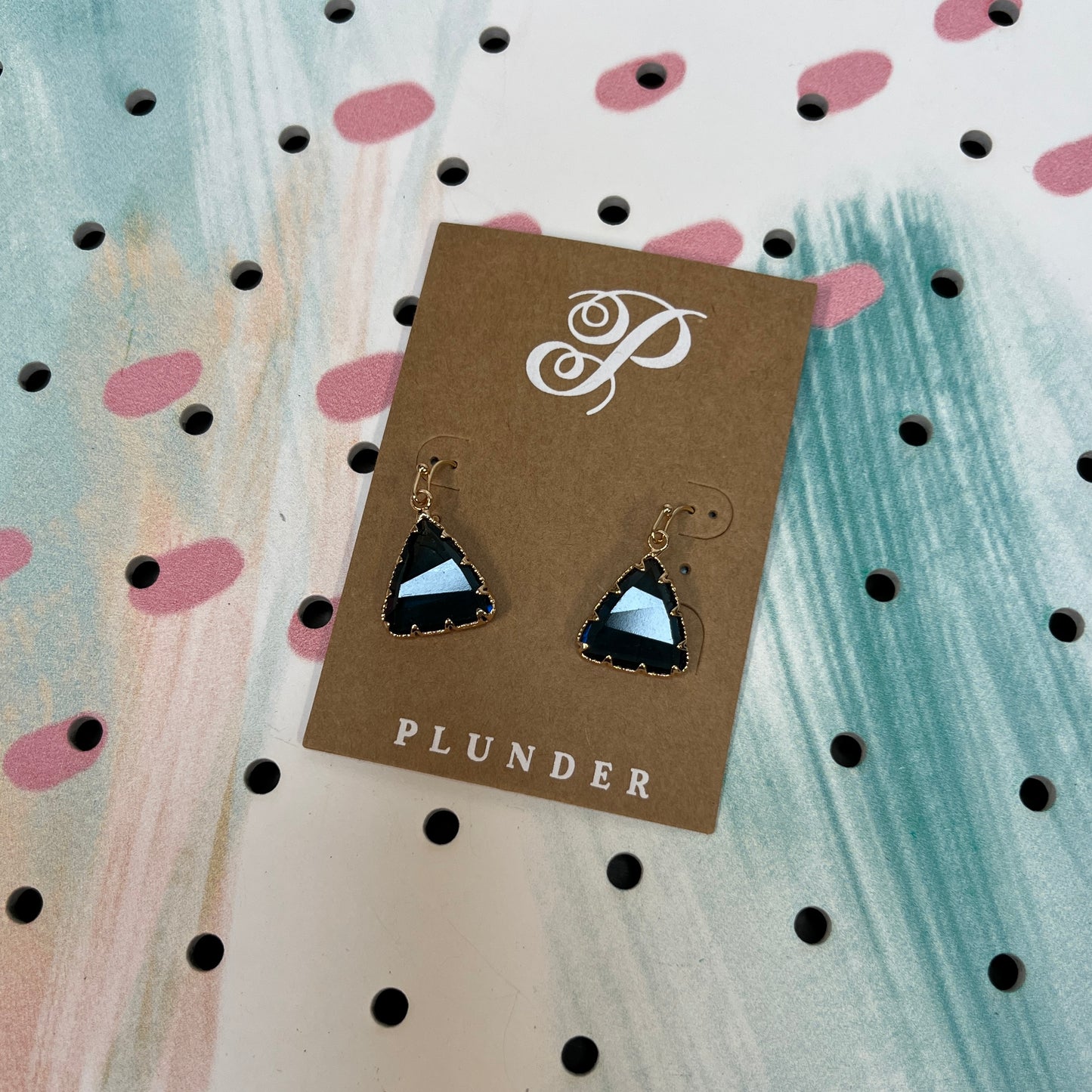 Blue Ice Earrings and Necklace Set